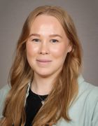 En person med langt hår